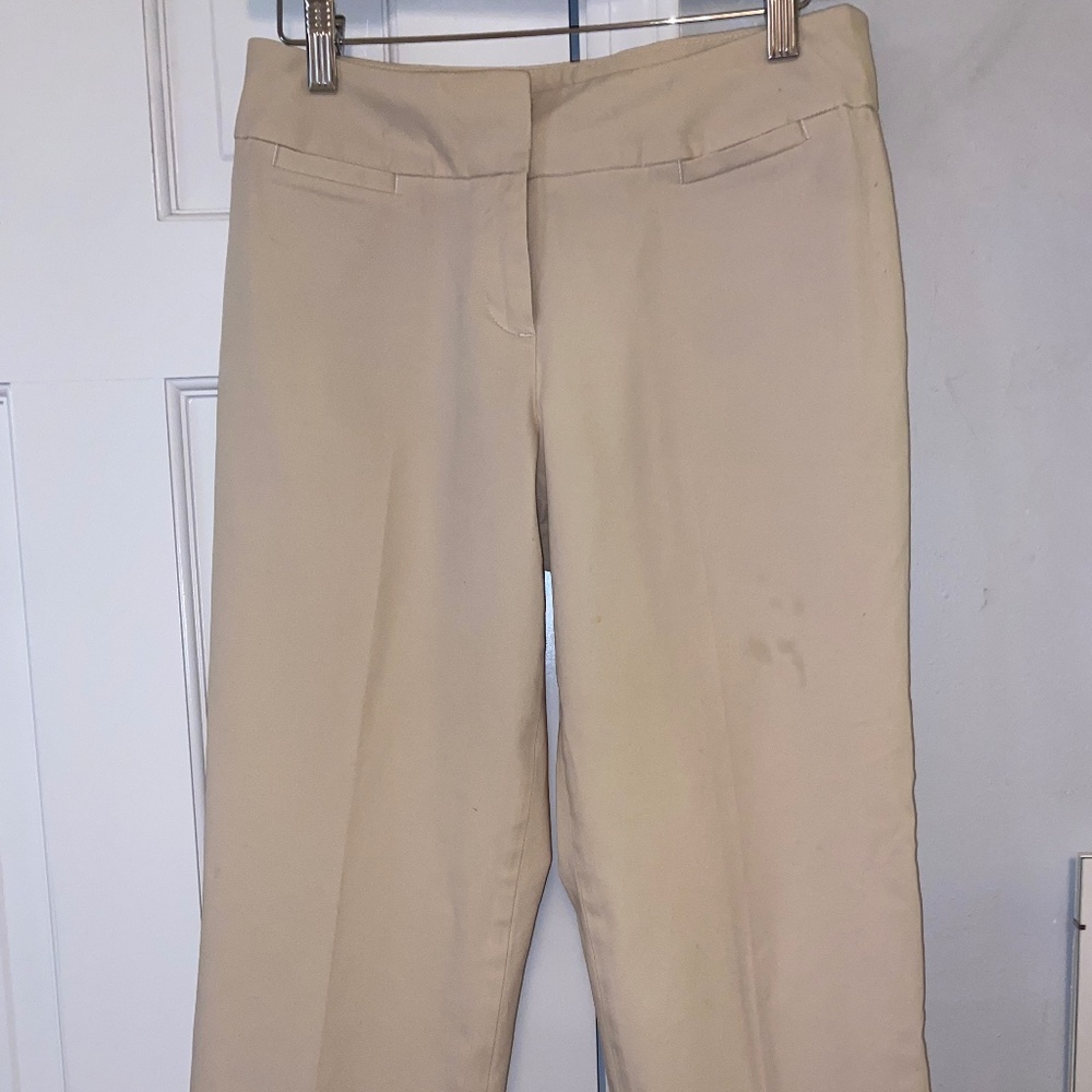 J Jill Capri Beige Pants